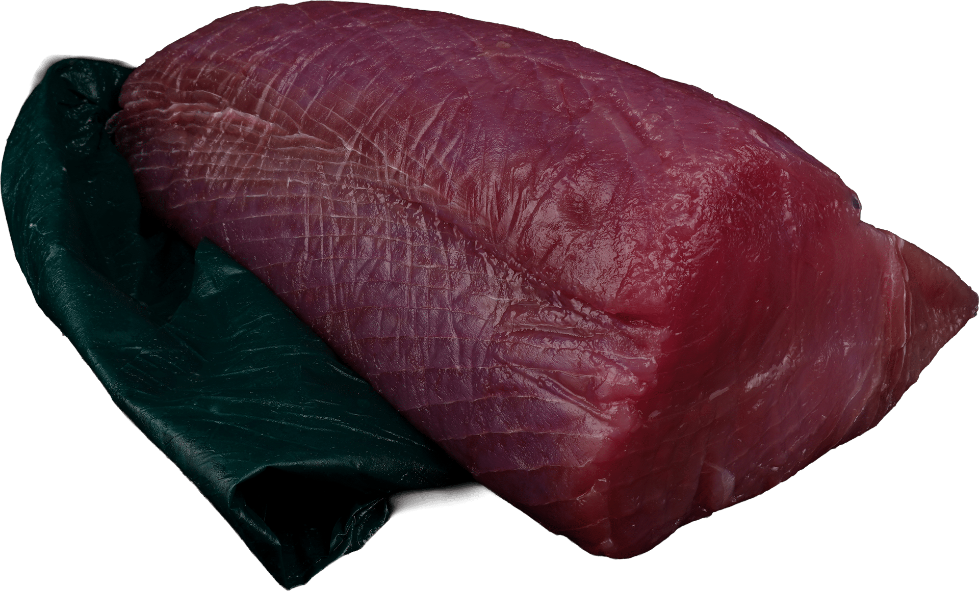 Tuna loins green cloth Zeelandia van Belzen Fish Wholesaler