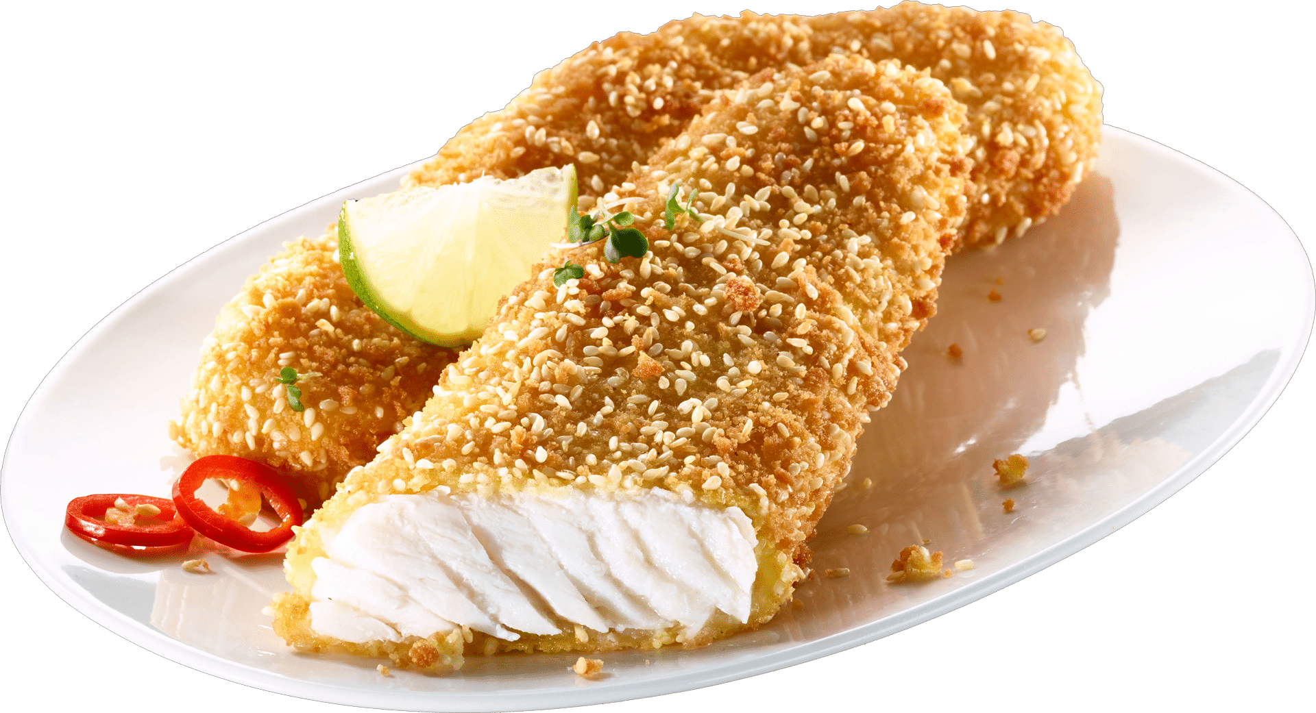 0316_Alaska Pollock_Portion Fillet in Sesame Breadcrumbs