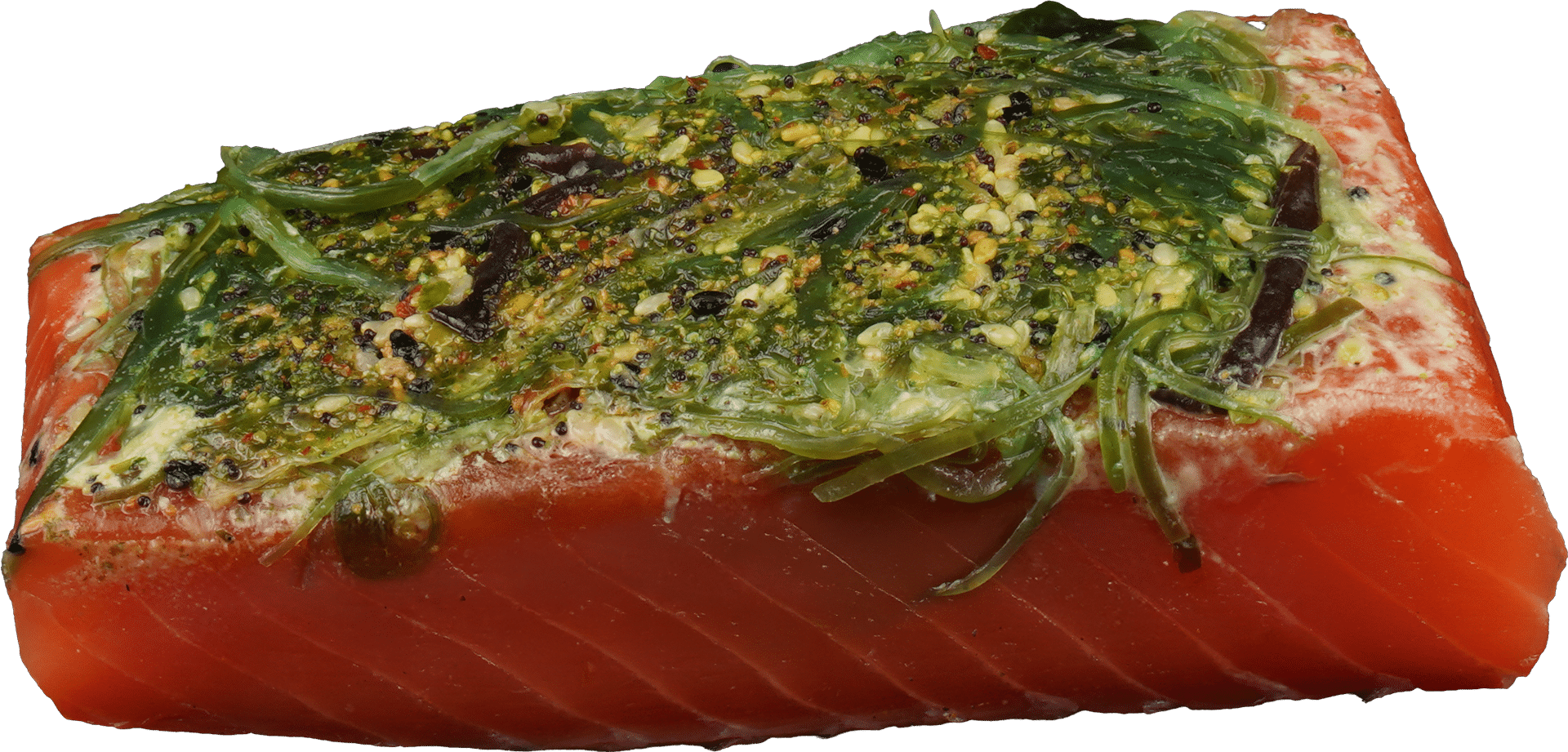 0698_Smoked Salmon Fillets_Wasabi Wakame