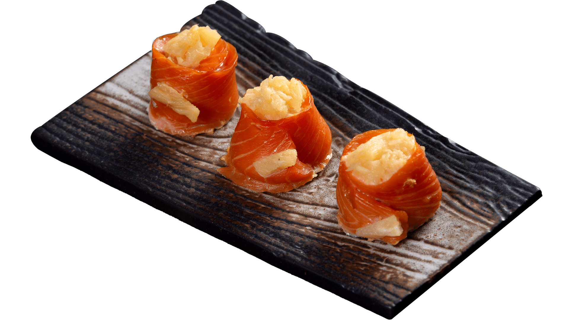 1271_Smoked Salmon Roll Pineapple