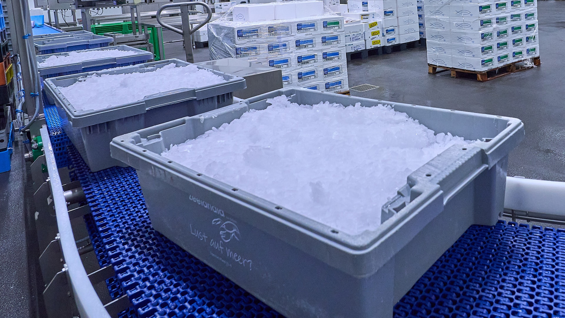 Conversion of picking warehouse to roller conveyor system