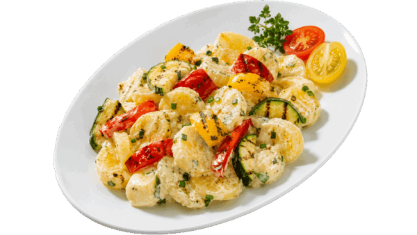 Barbecue potato salad